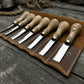 7-Piece Leather Edge Skiver Set