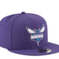 New Era 9Fifty Charlotte Hornets Men Snapback Hat Purple
