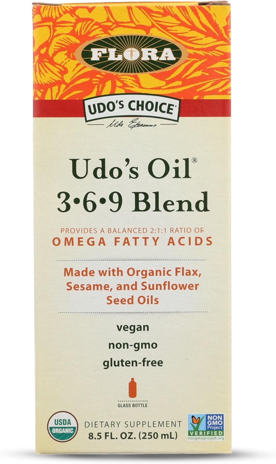 Flora Udo's Oil 3-6-9 Blend, 90 Softgels