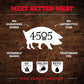 4505 - Butcher Sausage Link Snack Red Hot - Pack Of 12-2 Oz