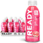 Ready Water Protein Pink Grapefruit - 20g Protein, Gluten-Free, Sugar-Free Hydration | Case of 12 (16.9 fl oz Each)