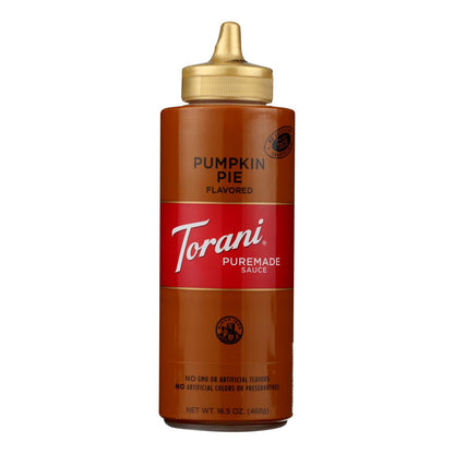 Torani - Sauce Puremade Pumpkin Spice (Pack of 4) 16.5 Oz