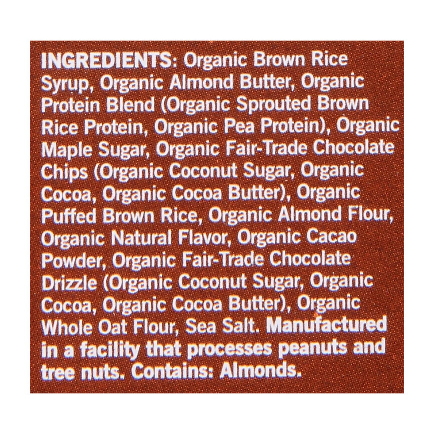 Gomacro - Kids Macrobar Double Chocolate Brownie (Pack of 7) 6.3 Oz