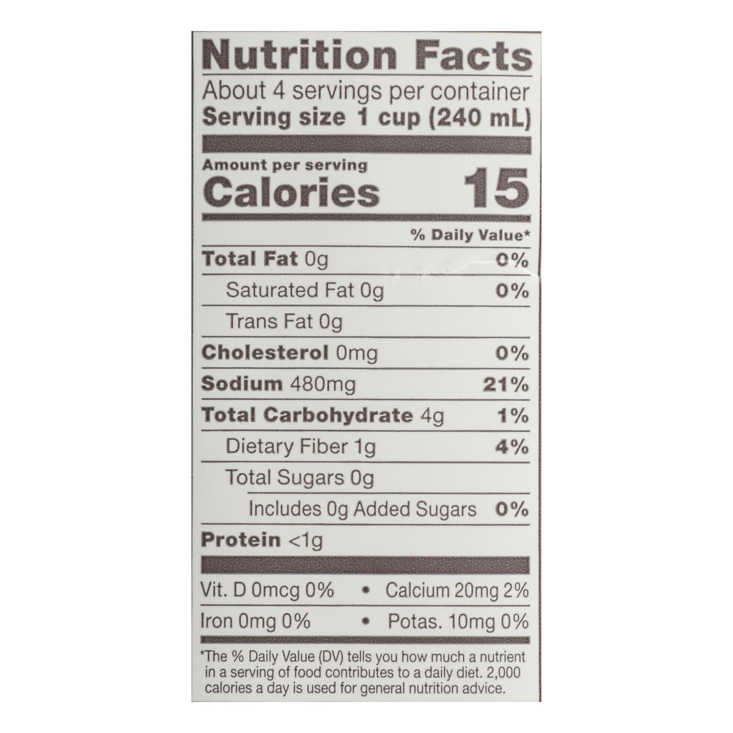 Bonafide Provisions Vegetable Broth - 6 Pack of 32 Oz Cartons