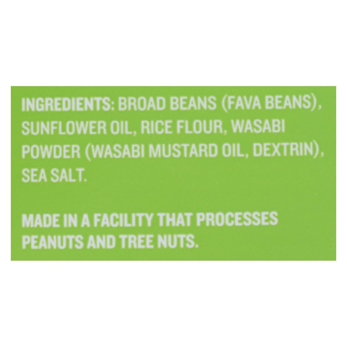 Bada Bean Bada Boom Spicy Wasabi Crunchy Beans, 4.5 Oz Bags (Pack of 6)