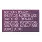 Panda Licorice Raspberry Chews, 8-Pack, 7 Oz. per Pack