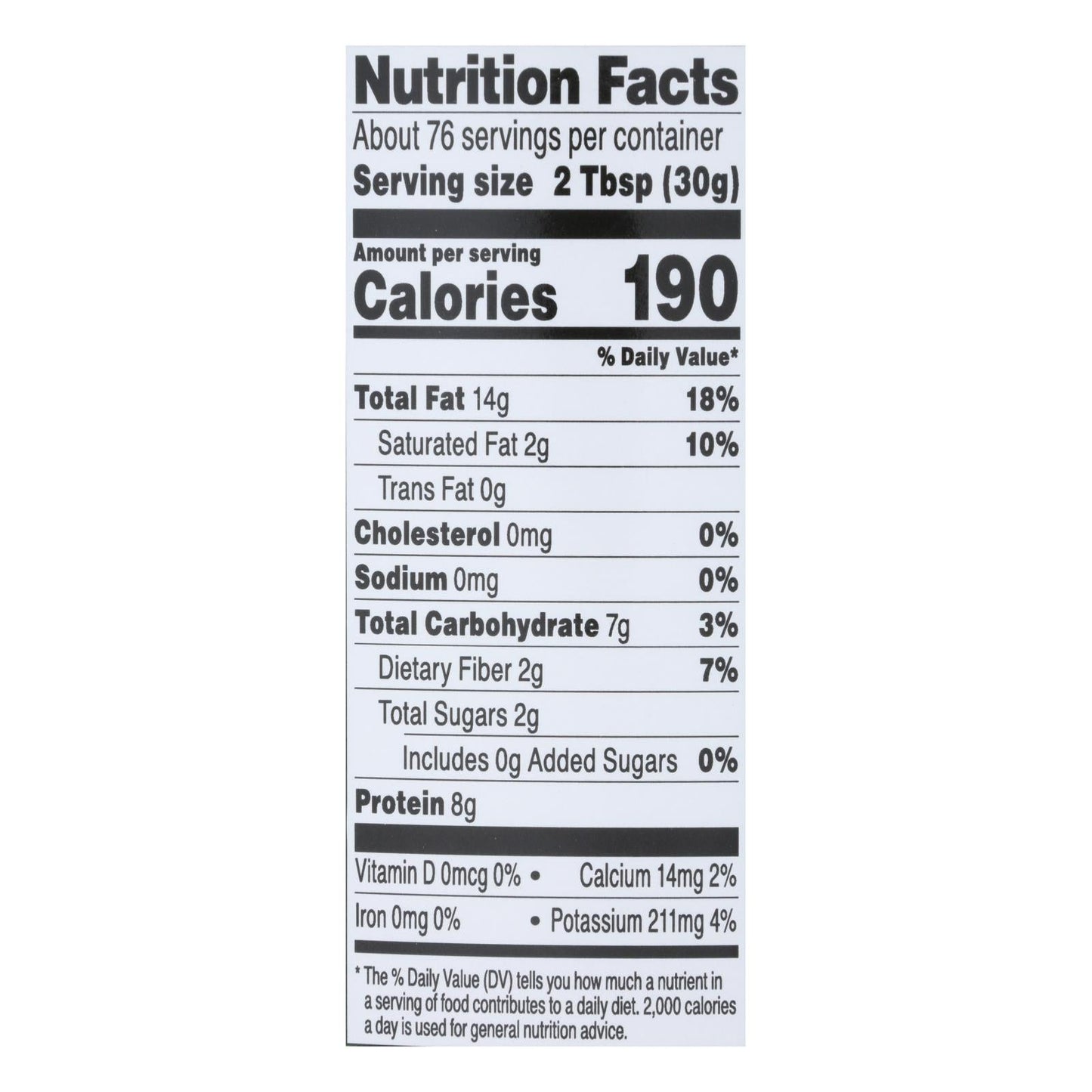 Once Again Organic Creamy Peanut Butter, No Salt, 5 lb
