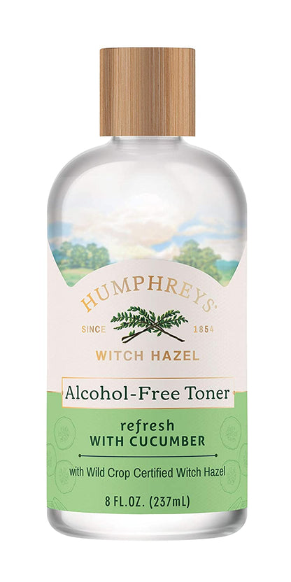 Humphreys Homeopathic Witch Hazel Toner Affection Cucu 12-3.3 Fl Oz