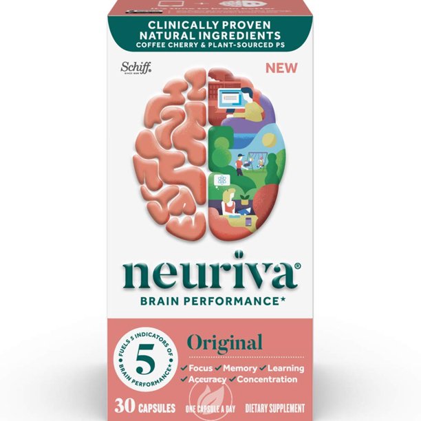 Schiff Vitamins Neuriva Brain Performance (Pack of 30)