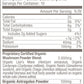 Om Mushroom Superfood Coffee Latte Blend Mushroom Powder, Single Serve, 10 Count, Lion's Mane, Cordyceps, Reishi, Chaga