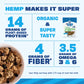 Manitoba Harvest Hemp Blueberry Granola, 10 oz, Pack of 6