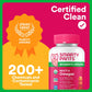 SmartyPants Women's Complete Daily Multivitamin & Omega Gummies, 120 Count