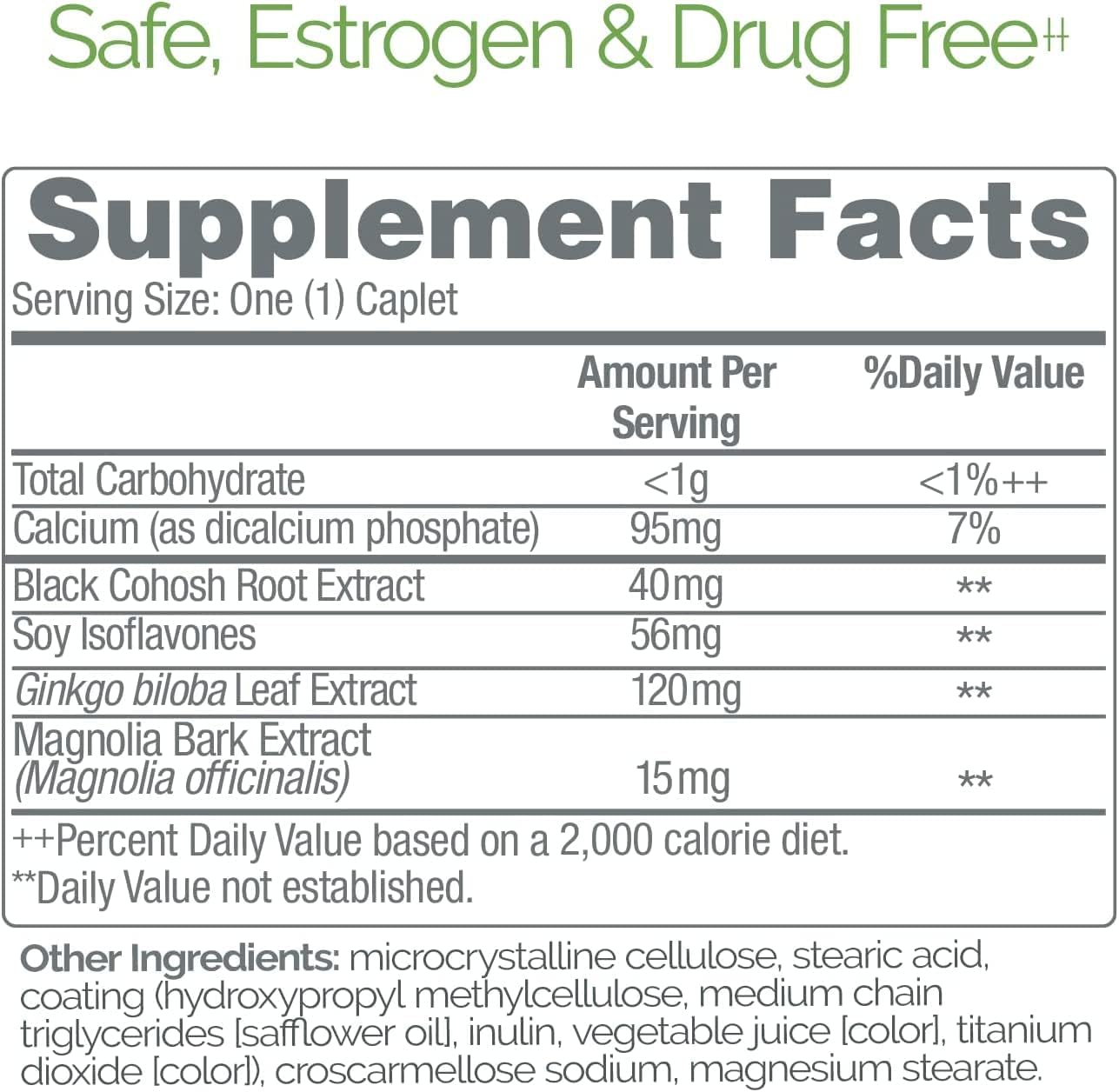 Estroven Plus Mood and Memory Supplement, 30 Caplets