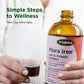 Flora Iron with B-Vitamin Supplement - 7.7 Oz