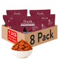 Flock Chicken Skin Chips, BBQ, 2.5 oz., Pack of 8