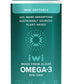 Iwi Omega 3 Mini Softgels, 230 mg in Omega 3 - Immune Support with 60 Softgels