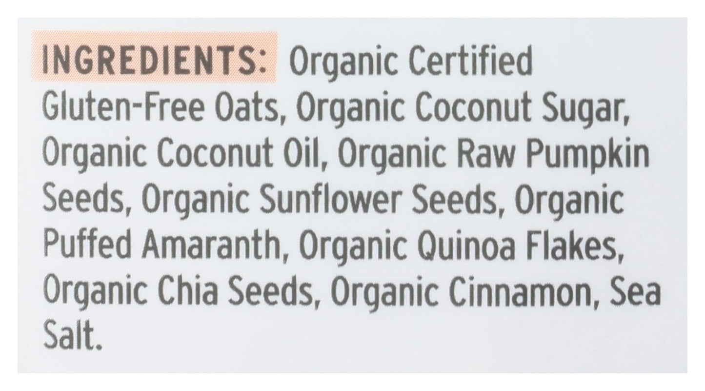 Purely Elizabeth Organic Ancient Grain Granola, Pumpkin Fig, Case of 6, 12 Oz