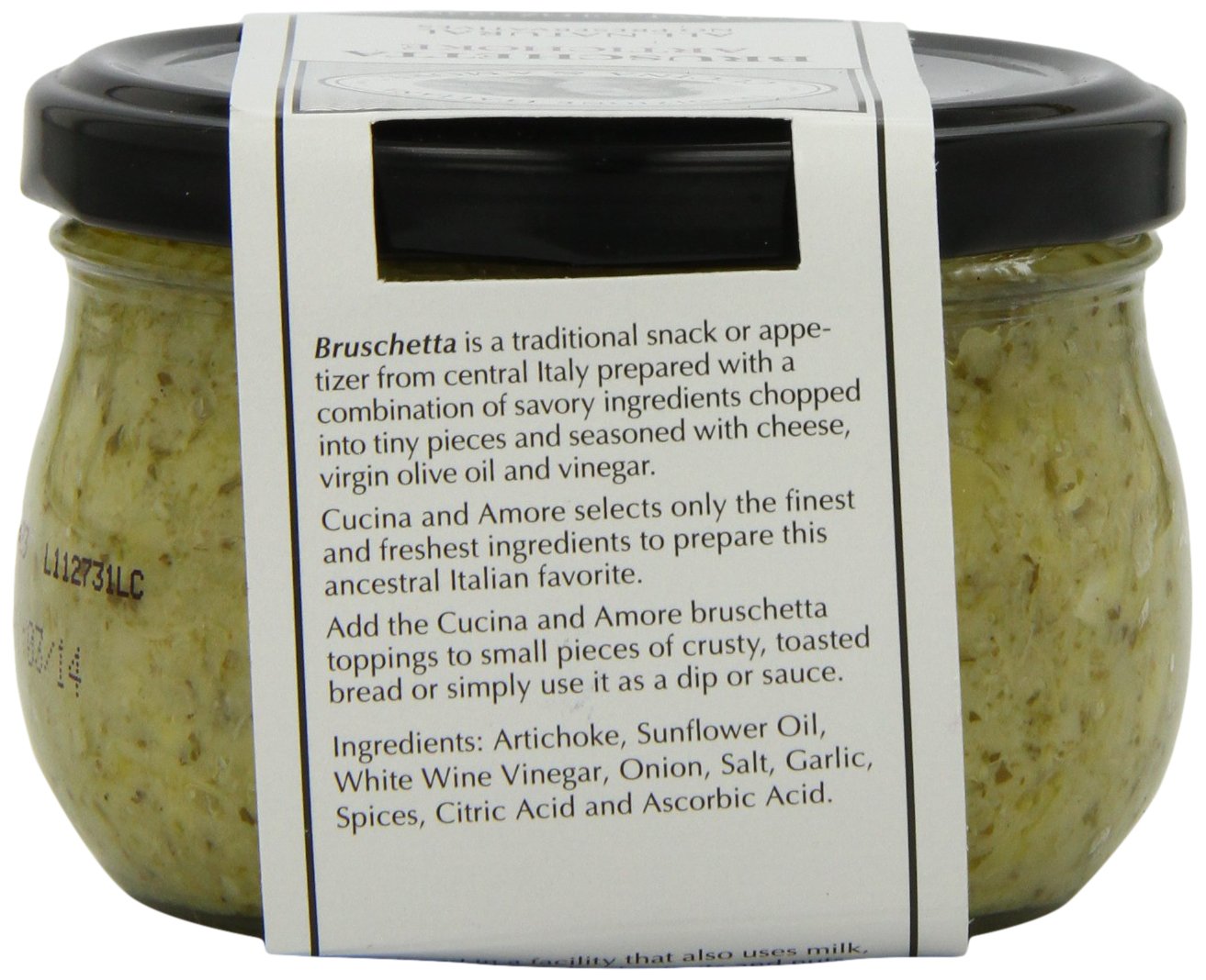 Cucina & Amore Bruschetta Artichoke, Case of 6 (7.9 oz each)