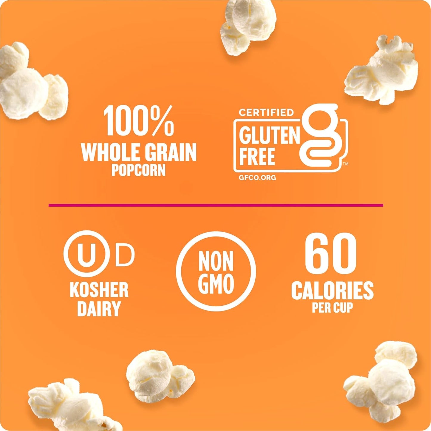 Angie's Boom Chicka Pop White Cheddar Popcorn, Case of 12, 4.5 oz. Each