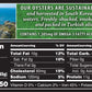 Crown Prince Naturally Smoked Oysters in Pure Olive Oil, 3 oz, Case of 18
