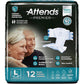 Attends Premier Adult Disposable SmartCool® Briefs L 44-58" 12x