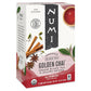 Numi Golden Chai, Organic Assam Black Tea with Spices – 18 Bags (Pack of 6)