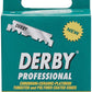 Derby Prof Single Edge Razor Blades Hanging