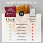 Flock Chicken Skin Chips, BBQ, 2.5 oz., Pack of 8
