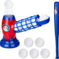 Contixo Kid's Toy T-Ball Set with 5 Balls and Collapsible Bat by Contixo