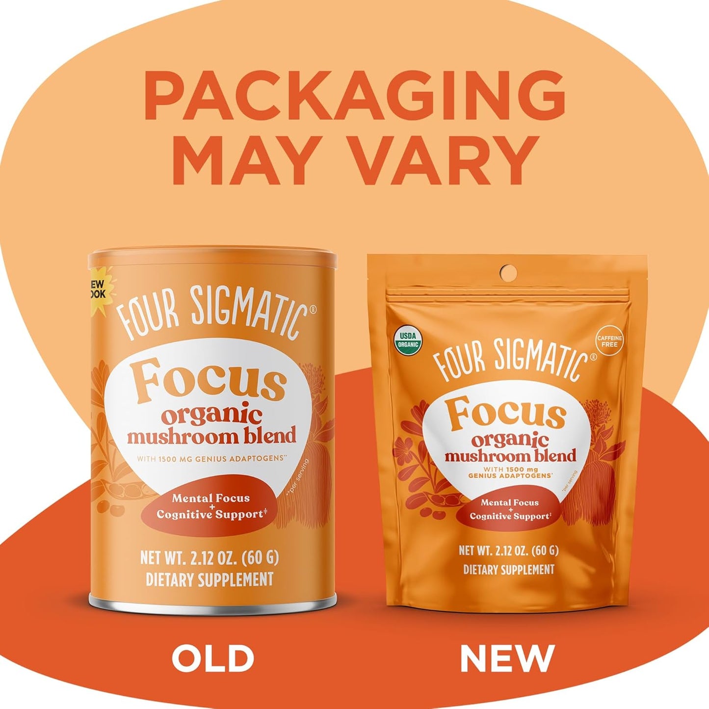Four Sigmatic Focus Mushroom Blend Mix, 2.12 oz
