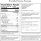 Truvani Vanilla Plant-Based Protein Powder - 10.47 Oz