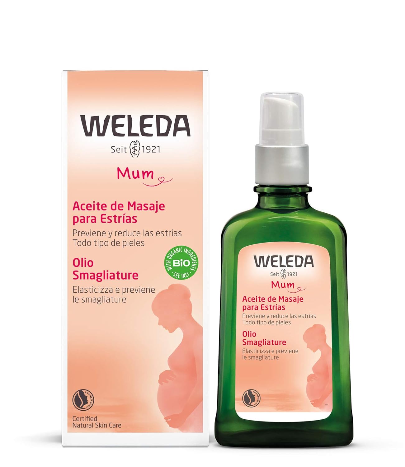 Weleda Stretch Mark Massage Oil, 3.4 Fl. Oz.