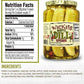 Wickles Dirty Dill Baby Dills 24 oz Pack of 6