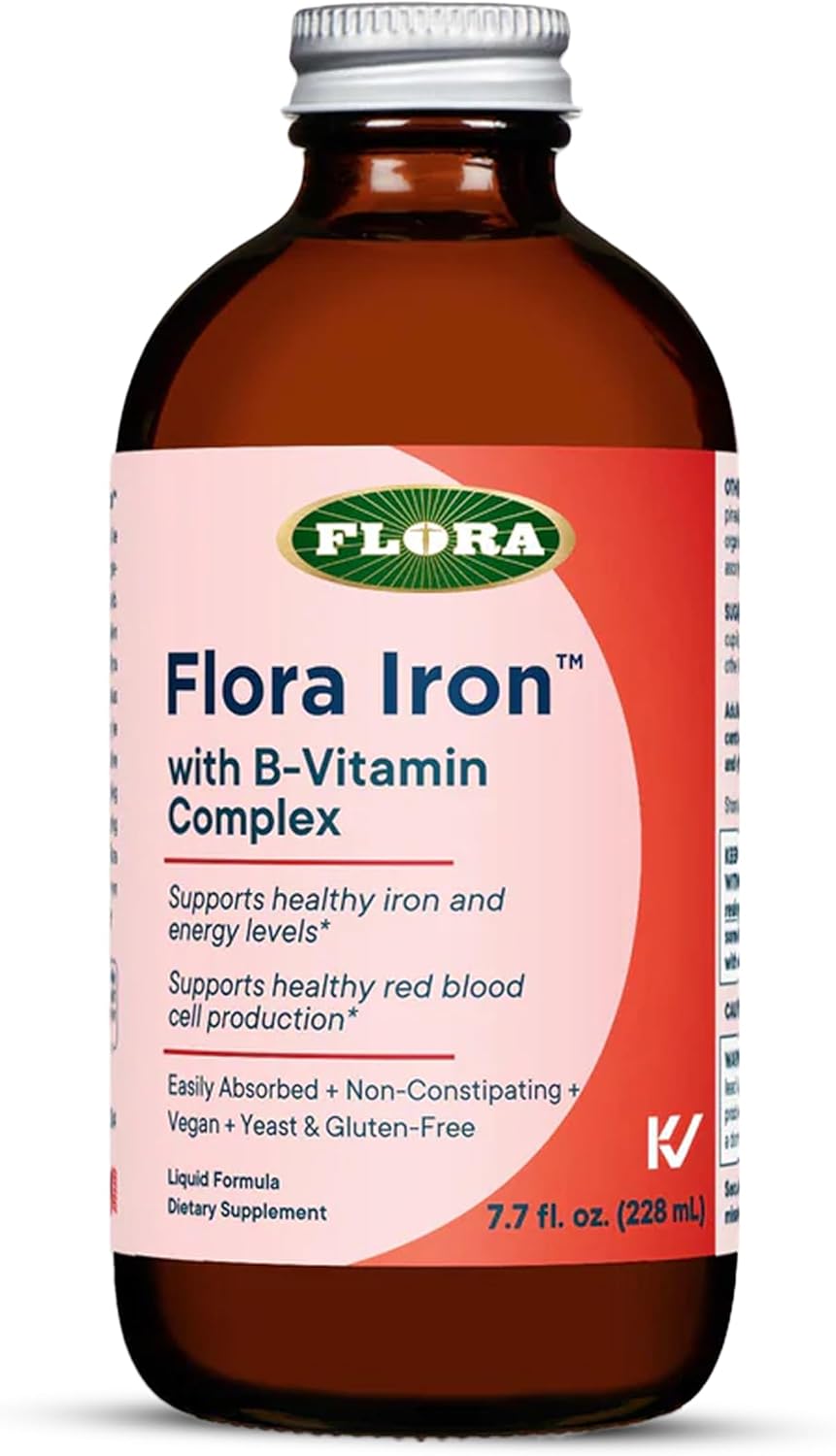 Flora Iron with B-Vitamin Supplement - 7.7 Oz