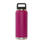 36 Oz Stainless Steel Twist-Off Cap Water Bottle  - Magenta by Creative Gifts