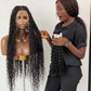 Bohemian humanhair Knotless-Ready to ship (Tara)