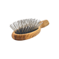 Dural Olive wood hair brush with rubber cushion, steel pins with ball tips