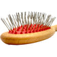 Dural Hair Brush Beech Wood Oiled Steel pins without ball tips