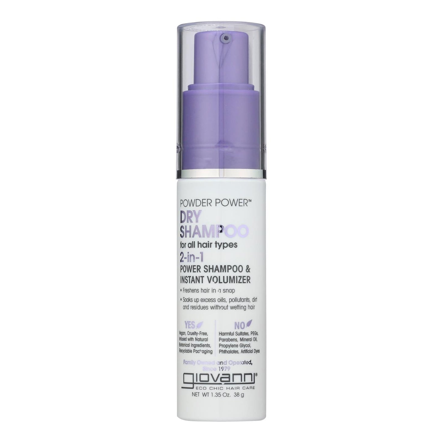 Giovanni Power Spray Dry Shampoo Powder | 1.35 oz