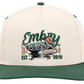 Cream/Green "Sprig" Trucker