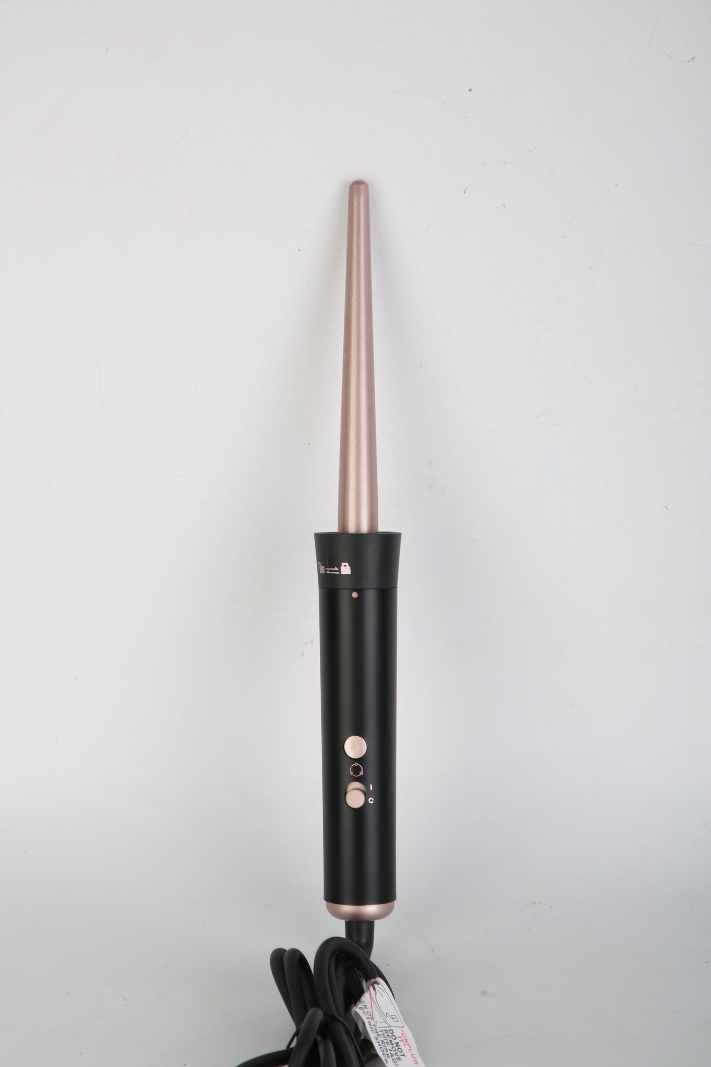 2 Type Options--1Pc 5 In 1 Curling Wand Hair Curling Iron Brush Anti-Tangle Hair Thermal Brush Curler With 4 Heating Levels 360 Degree Rotatable Cable 5 Interchangeable Barrels 2 Clips 1H Auto Off