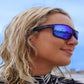 Denali | Matte Blue | Polarized Blue Flash Lens