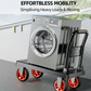 Heavy Duty Folding Platform Cart-350/660/820 lb-Flatbed Hand Truck with Strap