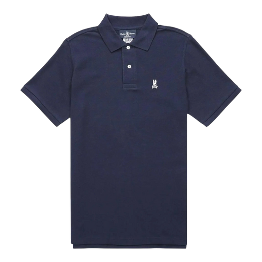 Psycho Bunny Classic Men Big and Tall Polo Shirt Navy