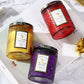 Large Aromatherapy Candle Creative Relief Glass