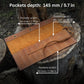8 Pocket Leather Chisel Roll