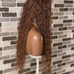 Bohemian knotless custom color (100% humanhair curls) Tara