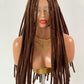 4C Natural Locs Wig "Color 4" HD Full Lace - Ready To Ship