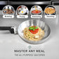 8-Inch Chef Skillet – Quick & Even Heat Distribution – Lightweight Cast Aluminum Frying Pan
