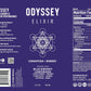 Odyssey Sparkling Energy Drink Blackberry Lemon 12-Pack